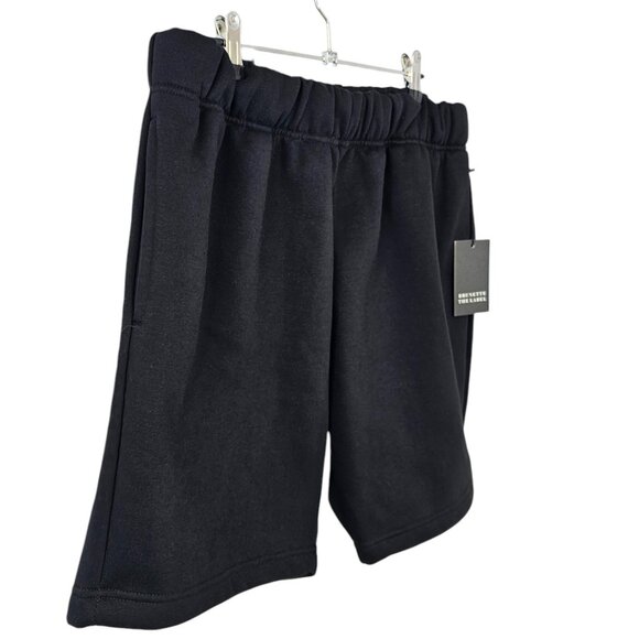 Brunette The Label Womens Best Friend Short, Black, Sweat Short, Lounge, L/XL - Picture 9 of 9